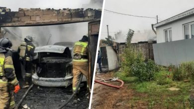 Фото - Житель Саратова сваркой спалил машину, гараж и поджег дом